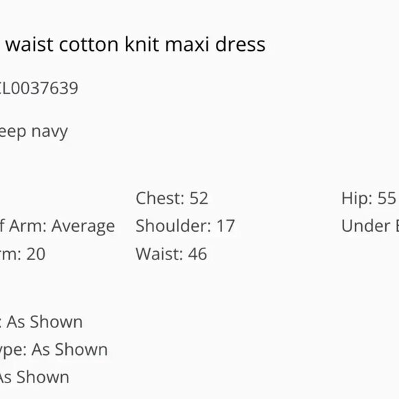 eShakti Ruched waist cotton knit maxi, 4X - Picture 6 of 10